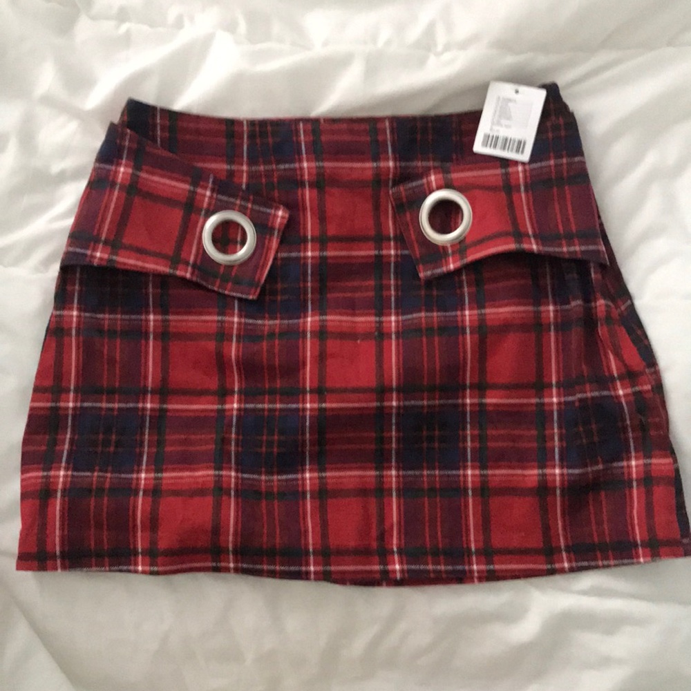 Urban Outfitters Plaid Mini Skirt - Picture 2 of 4